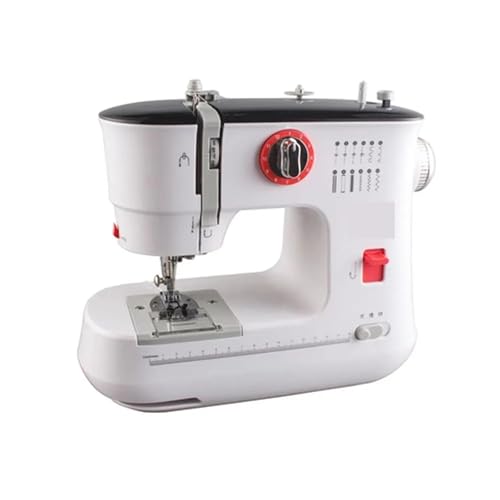 JNPGVTCD Nähmaschine, automatische Overlock-Maschine für den Heimgebrauch, elektrisch, klein, multifunktional, dick, für Anfänger und Heimwerker JNPGVTCD Nähmaschine, automatische Overlock-Maschine für den Heimgebrauch, elektrisch, klein, multifunktional, dick, für Anfänger und Heimwerker von JNPGVTCD