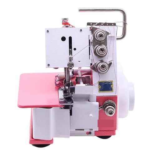 JNPGVTCD Nähmaschine, kleine Overlock-Maschine für Zuhause, DREI Fäden, Vier Fäden, tragbar, für Anfänger und Heimwerker JNPGVTCD Nähmaschine, kleine Overlock-Maschine für Zuhause, DREI Fäden, Vier Fäden, tragbar, für Anfänger und Heimwerker von JNPGVTCD