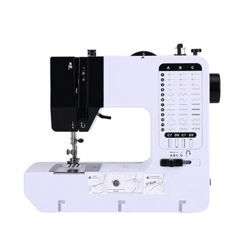 JNPGVTCD Nähmaschinen, Haushaltsmaschine, tragbar, handlich, Mini-Overlock, Stricken, Startknopf, Electrec mit Pedaltisch, leicht gemacht JNPGVTCD Nähmaschinen, Haushaltsmaschine, tragbar, handlich, Mini-Overlock, Stricken, Startknopf, Electrec mit Pedaltisch, leicht gemacht von JNPGVTCD