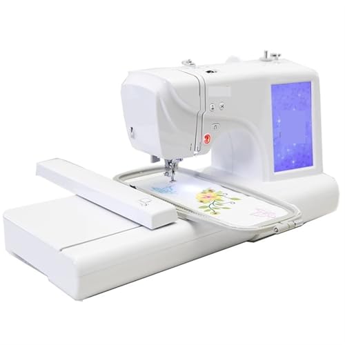 JNPGVTCD Nähmaschinen, Haushaltsmaschine Multifunktionsstickerei Mechanischer Kleincomputer 7" LCD-Touchscreen JNPGVTCD Nähmaschinen, Haushaltsmaschine Multifunktionsstickerei Mechanischer Kleincomputer 7" LCD-Touchscreen von JNPGVTCD