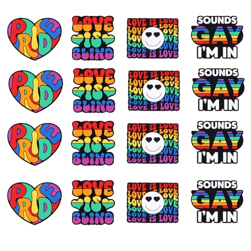 Silikon-Fokalperlen, Stiftperlen, Gummi-Set, Großpackung für Bastelarbeiten, Stiftherstellung, Schlüsselanhänger, Basteln, buntes Muster, Kunstbedarf (LGBT) von JNWHY