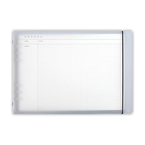 2 Packung A5 Nachfüllpapier, 6 Löcher 120 Blätter Papier Nachfüllbare Refill Papier, Ringbuch Nachfüllpapier Liniert und Trennblätter Haftnotizen Bunt Lineal für A5 Terminplaner Notizbuch Planer von JNYUTEEN