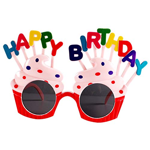 JOBAODAN Alles Gute Zum Geburtstag Sonnenbrille,Party Brille Spaß Erwachsene Kinder Geburtstag Brille Neuheit Lustige Creme EIS Dekoration Brillen Für Zur Party Geburtstag Photo Booth Requisiten JOBAODAN Alles Gute Zum Geburtstag Sonnenbrille,Party Brille Spaß Erwachsene Kinder Geburtstag Brille Neuheit Lustige Creme EIS Dekoration Brillen Für Zur Party Geburtstag Photo Booth Requisiten von JOBAODAN