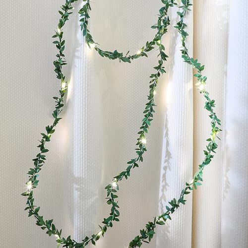 JOFONY LED Lichterkette Künstliche Pflanze,LED Lichterkette Grüne Blatt,2M 20LEDs Lichterkette Batterie,Lichterkette Frühling Deko für Festival,Party,Valentinstag Hochzeit JOFONY LED Lichterkette Künstliche Pflanze,LED Lichterkette Grüne Blatt,2M 20LEDs Lichterkette Batterie,Lichterkette Frühling Deko für Festival,Party,Valentinstag Hochzeit von JOFONY