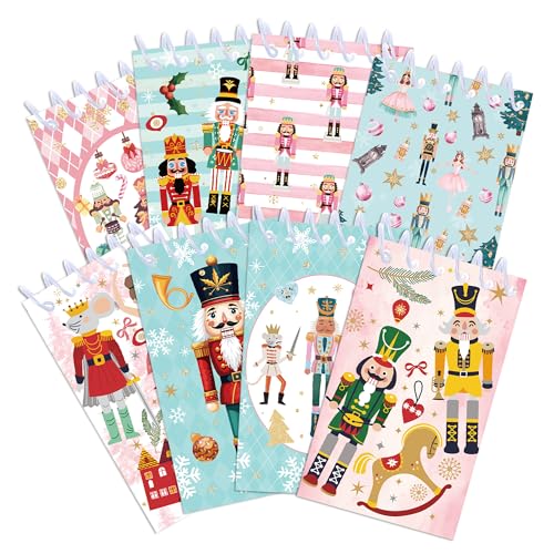 JOINFANXIN Mini-Notizbuch, Motiv: Weihnachtsmann aus Walnussholz, klein, Spiral-Taschen-Notizbuch, Cartoon-Soldaten für Kinder, Schulbedarf, Klassenzimmer, Belohnungen, Geburtstagsparty, Gastgeschenke JOINFANXIN Mini-Notizbuch, Motiv: Weihnachtsmann aus Walnussholz, klein, Spiral-Taschen-Notizbuch, Cartoon-Soldaten für Kinder, Schulbedarf, Klassenzimmer, Belohnungen, Geburtstagsparty, Gastgeschenke von JOINFANXIN