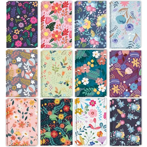 Mini-Notizblock mit Blumenmuster, bunt, kleiner Blumeneinband, lineare Haftnotizen, 8,9 x 12 cm, 16 Seiten, 12 Stück Mini-Notizblock mit Blumenmuster, bunt, kleiner Blumeneinband, lineare Haftnotizen, 8,9 x 12 cm, 16 Seiten, 12 Stück von JOINFANXIN
