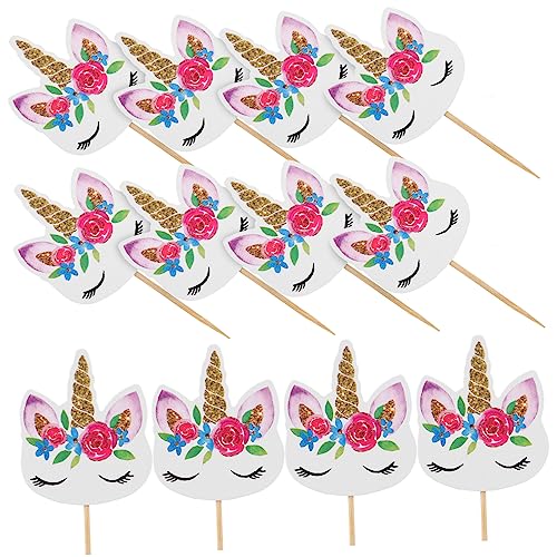 JOINPAYA Kuchendekoration Mit Blumenmuster 36 Stück Cupcake-picks Aus Papier Zum Einfügen Backdekor JOINPAYA Kuchendekoration Mit Blumenmuster 36 Stück Cupcake-picks Aus Papier Zum Einfügen Backdekor von JOINPAYA