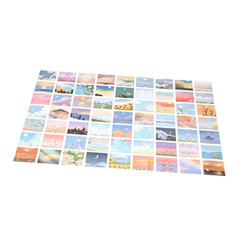 JOINPAYA 1 60 Stück Aufkleber bom Nettle schriftzüge zum aufkleben Sticker dekorative zã¤UNE dekoring Decora Seiten markiese trauzeugengeschenke Landschafts-Ölgemälde-Abziehbilder PVC JOINPAYA 1 60 Stück Aufkleber bom Nettle schriftzüge zum aufkleben Sticker dekorative zã¤UNE dekoring Decora Seiten markiese trauzeugengeschenke Landschafts-Ölgemälde-Abziehbilder PVC von JOINPAYA