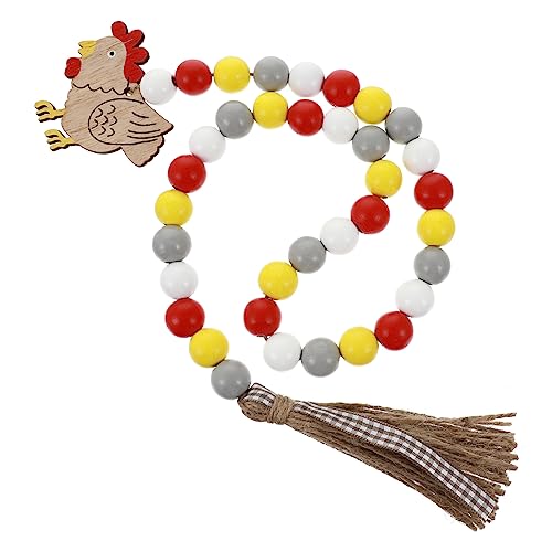 JOINPAYA 1 STK. Anhänger aus Holzperlen wandverkleidung Wand polsterung osterkranz hubrig Ostern Easter Dekorativ Hühnerperlen hochzeitsdeko Osterparty-Anhänger nützliches DIY-Zubehör Stoff JOINPAYA 1 STK. Anhänger aus Holzperlen wandverkleidung Wand polsterung osterkranz hubrig Ostern Easter Dekorativ Hühnerperlen hochzeitsdeko Osterparty-Anhänger nützliches DIY-Zubehör Stoff von JOINPAYA