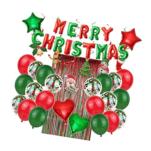 JOINPAYA 1 Satz 46 Stück Weihnachtsballon weihnachtsschmuck weihnachts party decoratiuni craciun Weihnachtsheliumballon Weihnachtsfeier Ballon dekorativer Luftballon Emulsion JOINPAYA 1 Satz 46 Stück Weihnachtsballon weihnachtsschmuck weihnachts party decoratiuni craciun Weihnachtsheliumballon Weihnachtsfeier Ballon dekorativer Luftballon Emulsion von JOINPAYA
