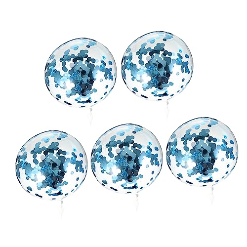 JOINPAYA Luftballons Set 5 Stück 20in Geburtstag Folienballons Pailletten Party Dekorationen Für Veranstaltungen von JOINPAYA