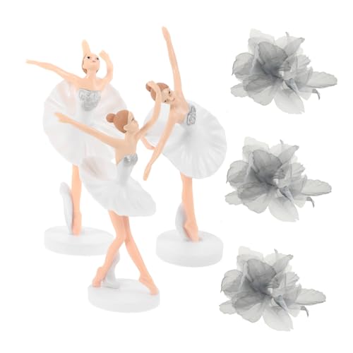 JOINPAYA 1 Satz 6 Stück Ballettmädchen-Ornamente Ballettfiguren Dekorationen Ballerina-Tortenaufsatz Tortendeko Ballett Tortenfigur Ballett Kuchen -Dekore Kuchendekoration Plastik Weiß JOINPAYA 1 Satz 6 Stück Ballettmädchen-Ornamente Ballettfiguren Dekorationen Ballerina-Tortenaufsatz Tortendeko Ballett Tortenfigur Ballett Kuchen -Dekore Kuchendekoration Plastik Weiß von JOINPAYA