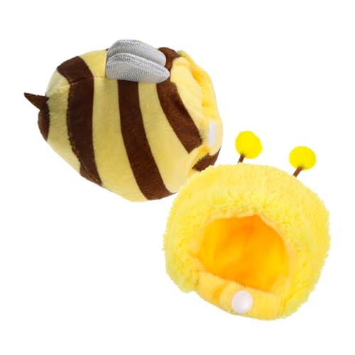JOINPAYA 1 Satz Bienen-Babykleidung Kompaktes Puppenkostüm Wiederverwendbare Puppenkleidung Puppendekoration Zum Verkleiden Wiederverwendbares Puppenkleid Puppen-Cartoon-Kleidung Stoff von JOINPAYA