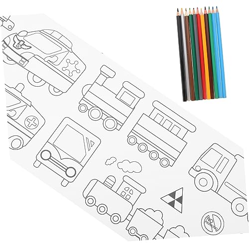 JOINPAYA 1 Satz Farbkritzeleien Kunstpapier Für Markierungen Für Schulplakat Zum Ausmalen Zeichenblock Für Verfolgung Groß Malerei Kinderpapier Staffelei von JOINPAYA