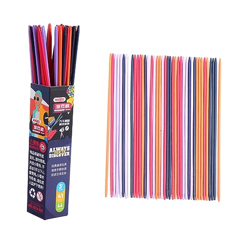 JOINPAYA 1 Set Pick-up Sticks Spiel Für Kinder Entwickeln Denken Fähigkeiten Helle Farben von JOINPAYA