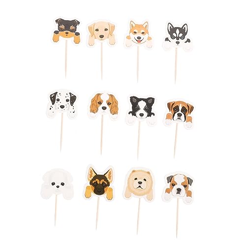 JOINPAYA 1 Satz Hund Kucheneinsatz Dekoration Für Haustier-themenpartys Geburtstag Des Hundes Haustier-cupcake- Geburtstagsparty-dekoration Für Haustiere Haustierhund Papier 36 Stück JOINPAYA 1 Satz Hund Kucheneinsatz Dekoration Für Haustier-themenpartys Geburtstag Des Hundes Haustier-cupcake- Geburtstagsparty-dekoration Für Haustiere Haustierhund Papier 36 Stück von JOINPAYA