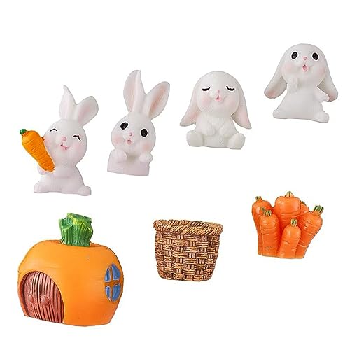 JOINPAYA 1 Satz Kuchendekoration Hase-Auto-Figur Miniatur-Kaninchenfigur Miniatur-Hasen-Ornament Geburtstag hasenfiguren animal figures Cupcake-Topper mit Hasen Mini-Hasen-Schmuck PVC JOINPAYA 1 Satz Kuchendekoration Hase-Auto-Figur Miniatur-Kaninchenfigur Miniatur-Hasen-Ornament Geburtstag hasenfiguren animal figures Cupcake-Topper mit Hasen Mini-Hasen-Schmuck PVC von JOINPAYA