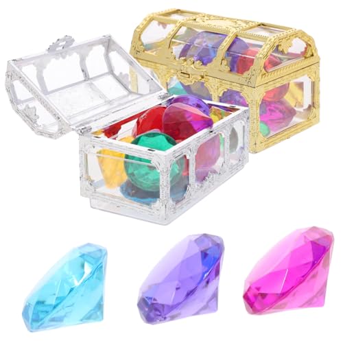 JOINPAYA Schatzsuche-diamantspielzeug – Pool-edelstein-set Für Kinder Gefälschte Diamant-edelsteine Schwimmbadspiele Set Dekorative Edelsteine von JOINPAYA