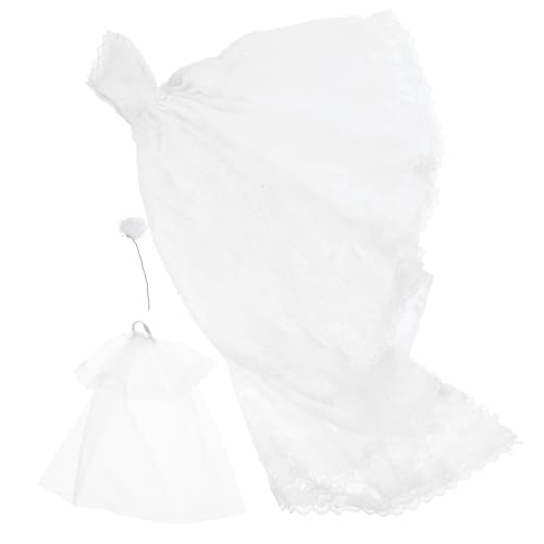 JOINPAYA 1 Satz Puppenkleidung Junggesellin Mini Mädchen Party Kleid Für Puppen Erste Austauschbares Puppenkleid Spielzeugpuppenkleid Kleidung Für Spielzeugpuppen Puppenkostüm Stoff Weiß von JOINPAYA