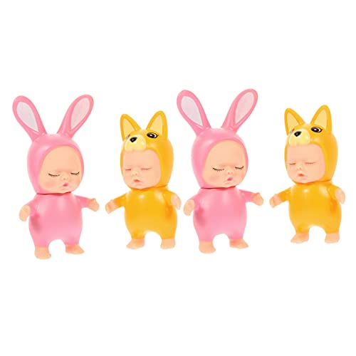JOINPAYA Realistische Kuchendekorationen Mit Schlafenden Babys 4 Puppen Für Kleinkinder Perfekt Für Die Innen- Und Außendekoration JOINPAYA Realistische Kuchendekorationen Mit Schlafenden Babys 4 Puppen Für Kleinkinder Perfekt Für Die Innen- Und Außendekoration von JOINPAYA