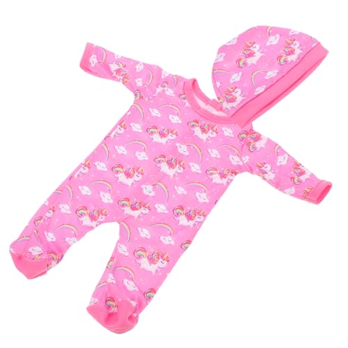 JOINPAYA 1 Satz Simulationspuppenkleidung Mädchenpuppe realistisch WAHR kinderspielzeug puppenkleiderschrank Puppenbekleidung Kleidung für Puppen Puppenkleidung Overall Stoff Violett von JOINPAYA
