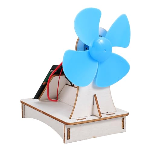 JOINPAYA 1 Satz Technologie-Produktionsmaterialpaket holzbausatz Windenergie - Solarbetriebenes Anleitung zum Zusammenbau des Fan-Spielzeugs DIY-Solarventilatormodell Abs JOINPAYA 1 Satz Technologie-Produktionsmaterialpaket holzbausatz Windenergie - Solarbetriebenes Anleitung zum Zusammenbau des Fan-Spielzeugs DIY-Solarventilatormodell Abs von JOINPAYA
