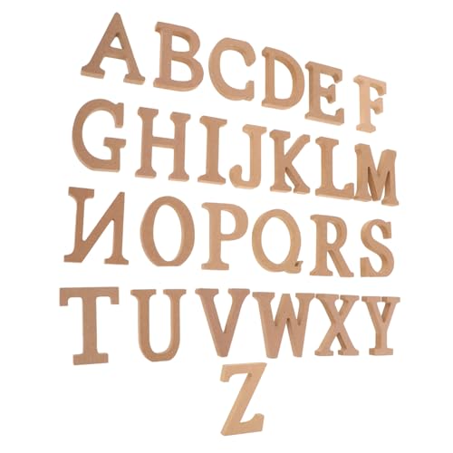 JOINPAYA 1 Satz buchstabenverzierungen aus Holz hochzeitsdekoration Buchstaben deko wohnaccessoires Holz Buchstabe Buchstaben zum Basteln Holzbuchstaben Schild Bastelbriefe hölzern Khaki JOINPAYA 1 Satz buchstabenverzierungen aus Holz hochzeitsdekoration Buchstaben deko wohnaccessoires Holz Buchstabe Buchstaben zum Basteln Holzbuchstaben Schild Bastelbriefe hölzern Khaki von JOINPAYA