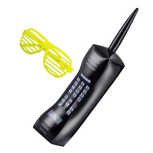 JOINPAYA 1satz Inflatable Mobile Phone Und Retro Sonnenbrille Für Jahre Partys Lustige Dekoration Für Disco Cosplay Und Geburtstagsfeiern Inklusive Großen Aufblasbaren Handy JOINPAYA 1satz Inflatable Mobile Phone Und Retro Sonnenbrille Für Jahre Partys Lustige Dekoration Für Disco Cosplay Und Geburtstagsfeiern Inklusive Großen Aufblasbaren Handy von JOINPAYA