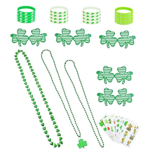 JOINPAYA 1 Set Kleebrille kleeblatt glücksbringer kleeblatt ausstanzer glässer glasees Bausätze Zubehör für Partykostüme Partyzubehör für den St. Patrick's Day Foto -Requisiten Papier Green JOINPAYA 1 Set Kleebrille kleeblatt glücksbringer kleeblatt ausstanzer glässer glasees Bausätze Zubehör für Partykostüme Partyzubehör für den St. Patrick's Day Foto -Requisiten Papier Green von JOINPAYA