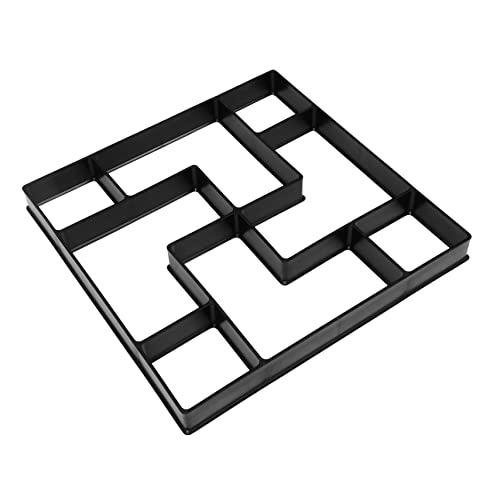 JOINPAYA 1 Stück Gartenpflasterform Diy für Gehwege Wiederverwendbares Modellierwerkzeug zur Gestaltung von Zementsteinen für Garten JOINPAYA 1 Stück Gartenpflasterform Diy für Gehwege Wiederverwendbares Modellierwerkzeug zur Gestaltung von Zementsteinen für Garten von JOINPAYA
