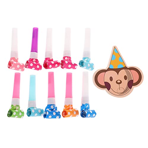 JOINPAYA 10 Sets Musical Gebläse Krachmacher Für Jungen Und Mädchen Party Cartoon Pfeife Spielzeug Party Favors von JOINPAYA