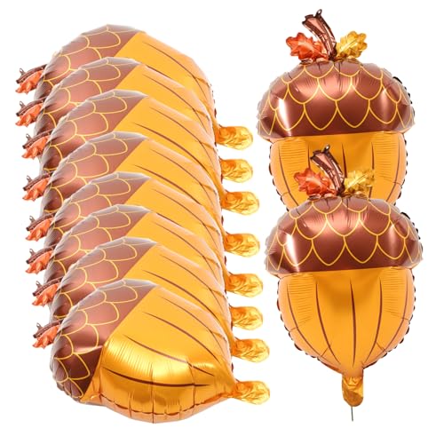 JOINPAYA 10 Stück Ballon aus Aluminiumfolie große luftballons große ballons balloons wasserballons gasballon Neon Ballonständer Girlande weihnachtsdeko Herbst-Party-Ballon Herbstluftballons JOINPAYA 10 Stück Ballon aus Aluminiumfolie große luftballons große ballons balloons wasserballons gasballon Neon Ballonständer Girlande weihnachtsdeko Herbst-Party-Ballon Herbstluftballons von JOINPAYA