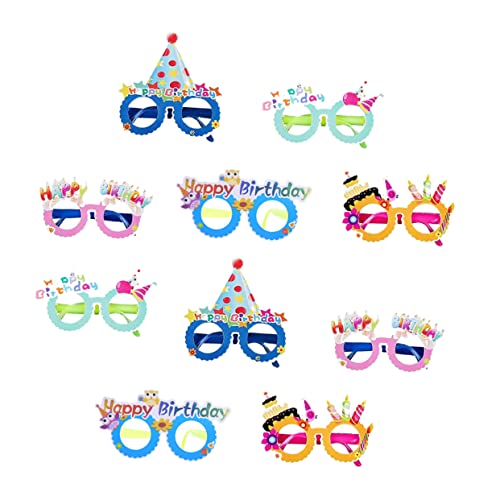 JOINPAYA 10 Stück Geburtstagsbrille Fee Brille Süßigkeiten Kinderbrille Dekorationen Glühen Lustige Brille Gläser Prombrille Favorisieren Coole Partygeschenke Für Partybrille Papier JOINPAYA 10 Stück Geburtstagsbrille Fee Brille Süßigkeiten Kinderbrille Dekorationen Glühen Lustige Brille Gläser Prombrille Favorisieren Coole Partygeschenke Für Partybrille Papier von JOINPAYA