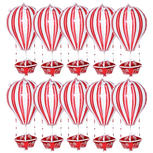 JOINPAYA 10 Stück Kinderparty Ballon party partyknaller balongas Partyballons pinkfarbene Luftballons Babyparty-Ballon Luftballons für Geburtstagsfeiern Aluminiumfolie rot JOINPAYA 10 Stück Kinderparty Ballon party partyknaller balongas Partyballons pinkfarbene Luftballons Babyparty-Ballon Luftballons für Geburtstagsfeiern Aluminiumfolie rot von JOINPAYA
