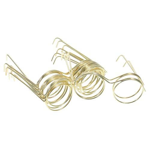 JOINPAYA 10 Stück Mini-Brillenspielzeug metallische Gläser Puppe für Mädchen Miniaturbrille Kleid Minature Dinge Zubehör für Actionfiguren Miniaturrunde Brillen Stahl Golden JOINPAYA 10 Stück Mini-Brillenspielzeug metallische Gläser Puppe für Mädchen Miniaturbrille Kleid Minature Dinge Zubehör für Actionfiguren Miniaturrunde Brillen Stahl Golden von JOINPAYA