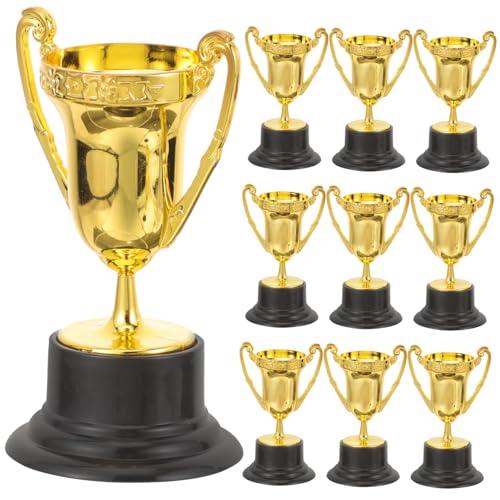 JOINPAYA 10 Stück Mini Trophäen aus Kunststoff Belohnungspreise für Party Dekoration und Sportwettbewerbe für Klassenzimmer und Einschulungsfeiern JOINPAYA 10 Stück Mini Trophäen aus Kunststoff Belohnungspreise für Party Dekoration und Sportwettbewerbe für Klassenzimmer und Einschulungsfeiern von JOINPAYA