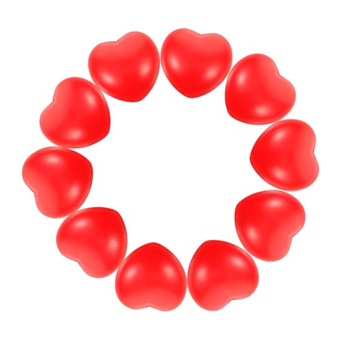 JOINPAYA 10 Stück PU Rote Herz Stressbälle Kreative Entspannungsspielzeuge für Stressabbau und Spielspaß der Freizeit JOINPAYA 10 Stück PU Rote Herz Stressbälle Kreative Entspannungsspielzeuge für Stressabbau und Spielspaß der Freizeit von JOINPAYA