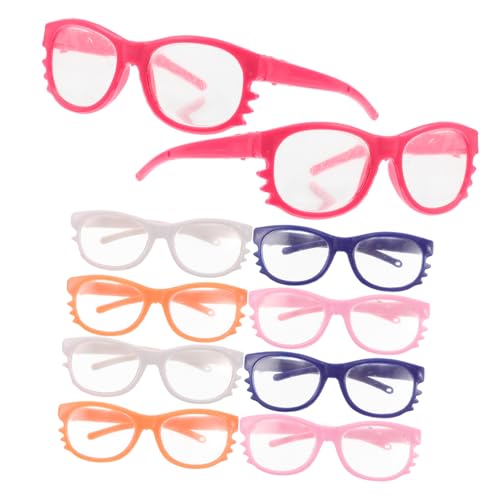 JOINPAYA 10 Stück Puppe Brille Puppe Puppenbrillen Wechselbrillen für Puppen puppenspielzeug Bastelbedarf Puppen Puppenmode gefälschte Brille für Lesebrille für Plastik JOINPAYA 10 Stück Puppe Brille Puppe Puppenbrillen Wechselbrillen für Puppen puppenspielzeug Bastelbedarf Puppen Puppenmode gefälschte Brille für Lesebrille für Plastik von JOINPAYA