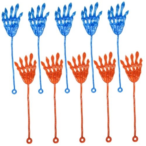 JOINPAYA 10 Stück Teiliges Klebrige Handspielzeuge für Halloween Partys Elastische und Dehnbare Requisiten Füller und Streichspielzeug für Erwachsene JOINPAYA 10 Stück Teiliges Klebrige Handspielzeuge für Halloween Partys Elastische und Dehnbare Requisiten Füller und Streichspielzeug für Erwachsene von JOINPAYA