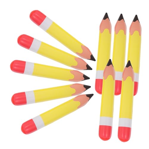JOINPAYA Aufblasbare Bleistift-dekorationen 10er-pack Pvc-partygeschenke Für Die Schule Perfekt Für Geburtstagsfeiern von JOINPAYA