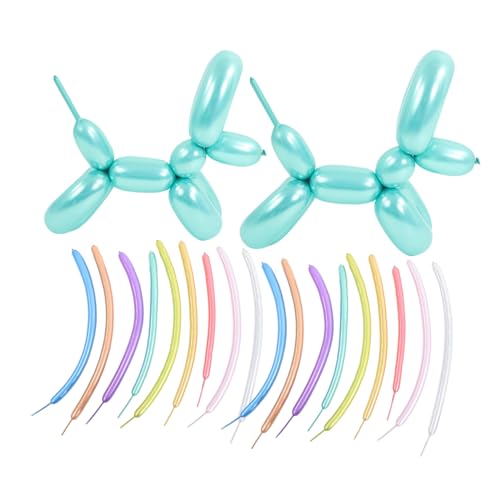 JOINPAYA 100 Stück Luftballons Mehrfarbige Luftballons Mehrfarbige Luftballonlichter Luftballons Für Ballontiere Discokugel Luftballons Drehballons Disco Emulsion von JOINPAYA
