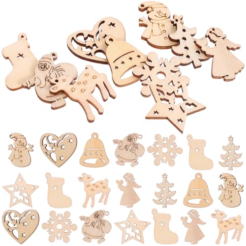 JOINPAYA 100 Stück DIY Leere Holz Mini-Weihnachtsscheiben: Mini Holzdeko Holzanhänger Unvollendete DIY Leere Weihnachts Ornamente Holzscheibenausschnitt Für Feiertage Winter Weihnachtsbaum-Hängedekora JOINPAYA 100 Stück DIY Leere Holz Mini-Weihnachtsscheiben: Mini Holzdeko Holzanhänger Unvollendete DIY Leere Weihnachts Ornamente Holzscheibenausschnitt Für Feiertage Winter Weihnachtsbaum-Hängedekora von JOINPAYA