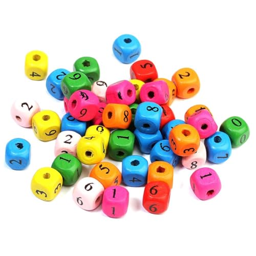 JOINPAYA 100 Stücke Kinder Anzahl Perlen 10mm Bespannen Spielzeug Kreative Pädagogisches Mathematik Perlen Für Kinder JOINPAYA 100 Stücke Kinder Anzahl Perlen 10mm Bespannen Spielzeug Kreative Pädagogisches Mathematik Perlen Für Kinder von JOINPAYA