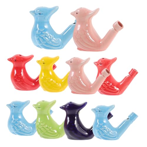 JOINPAYA 10St Pfeife Gerät Spender draußen - Horn kinderinstrumente musikinstrumente begleitheizung für wasserleitung Requisiten für Kinderpartys Keramik JOINPAYA 10St Pfeife Gerät Spender draußen - Horn kinderinstrumente musikinstrumente begleitheizung für wasserleitung Requisiten für Kinderpartys Keramik von JOINPAYA