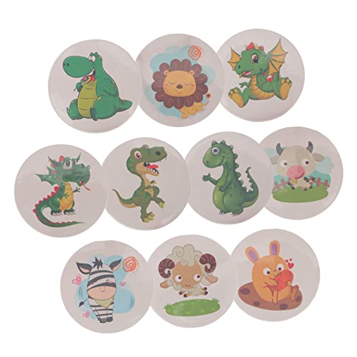 JOINPAYA 10stücke Cartoon Potty Training Sticker Farbwechselnde wasserdichte Aufkleber Für Junge Mädchen Fördert Toilettentraining Mit Lustigen Motiven Material Leicht Zu Reinigen Für von JOINPAYA