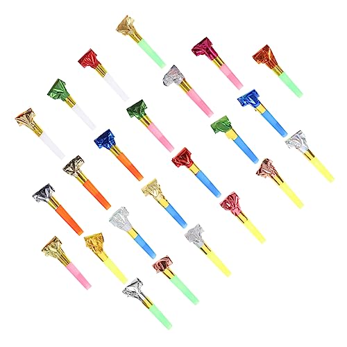 JOINPAYA 110 Stück lange Nasenpfeife hochzeitslaken hochzeitsbingo lustiges goldhochzeit Lustige Spielzeuge rave on Pfeifen-Blowouts-Gastgeschenke Partykrachmacher pfeifen von JOINPAYA