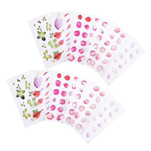 JOINPAYA 12 Blatt Klarer Folienaufkleber Scrapbooking Sticker Scrapbook Stickers Selbstklebende zierleisten dekorative Sticker dekoaufkleber Aufkleber für Tagebuch dekorative Aufkleber JOINPAYA 12 Blatt Klarer Folienaufkleber Scrapbooking Sticker Scrapbook Stickers Selbstklebende zierleisten dekorative Sticker dekoaufkleber Aufkleber für Tagebuch dekorative Aufkleber von JOINPAYA
