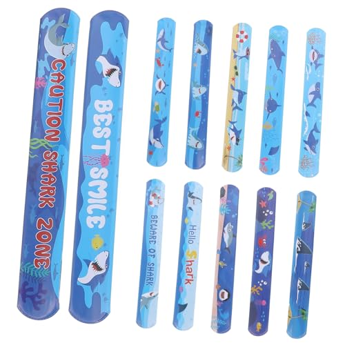 JOINPAYA 12 Stück Slap Armbänder für Kinder Partygeschenk PVC Bunt Leicht Sicher für Kinder Zubehör für Strand und Geburtstagsfeiern JOINPAYA 12 Stück Slap Armbänder für Kinder Partygeschenk PVC Bunt Leicht Sicher für Kinder Zubehör für Strand und Geburtstagsfeiern von JOINPAYA