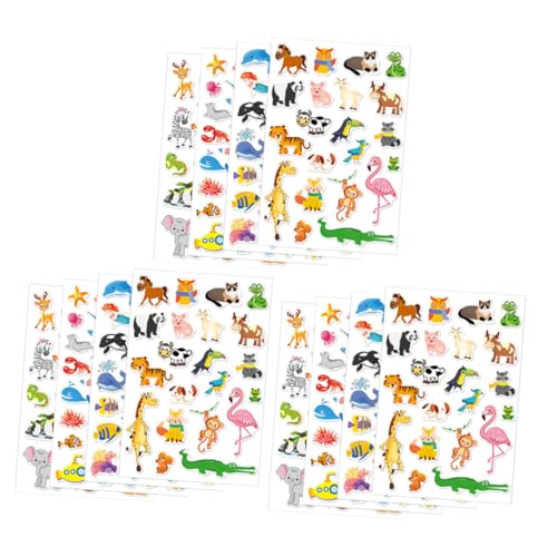 JOINPAYA 12St Aufkleber belohnungssticker tiersticker Stickers for Laptop Wasserflaschen-Dekoration Laptop Stickers Tier Sticker Meeresdekorationen -Geburtstagsparty-Zubehör PVC JOINPAYA 12St Aufkleber belohnungssticker tiersticker Stickers for Laptop Wasserflaschen-Dekoration Laptop Stickers Tier Sticker Meeresdekorationen -Geburtstagsparty-Zubehör PVC von JOINPAYA