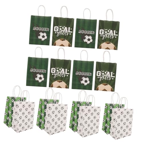 JOINPAYA 16 Stück Geschenktüte Mit Fußballmotiv Fußball-partytaschen Geschenktüten Für Taschen Für Fußballpartys Fußballgeschenke Fußball-goodie-bags Dekorative Taschen Papier JOINPAYA 16 Stück Geschenktüte Mit Fußballmotiv Fußball-partytaschen Geschenktüten Für Taschen Für Fußballpartys Fußballgeschenke Fußball-goodie-bags Dekorative Taschen Papier von JOINPAYA